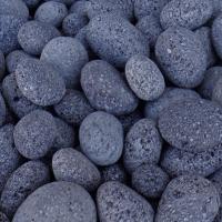 ROLLED LAVA BLACK 1"-2 50LB NP37